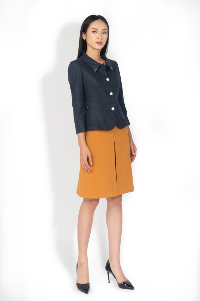 Áo vest nữ màu ghi – V02SK0025 Giá: 1.675.000 Tại Cầu Giấy, Hà Nội, Tuyên Quang, Hưng Yên